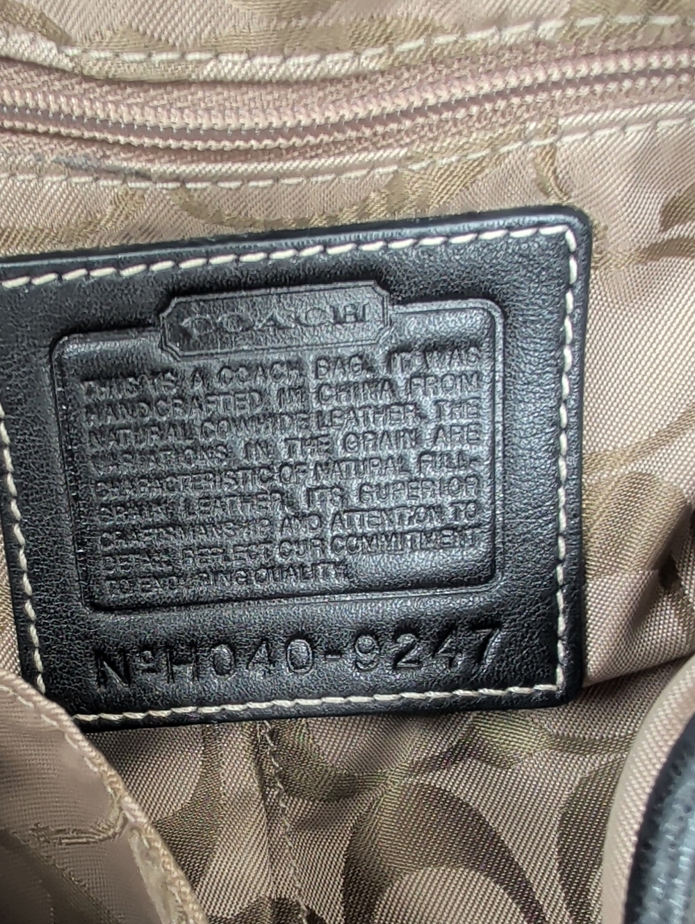 Coach Soho Buckle Flap Shoulder Bag (H040-9247) EUC - Picture 10 of 12